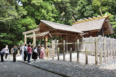 志摩にある伊雑宮の参拝