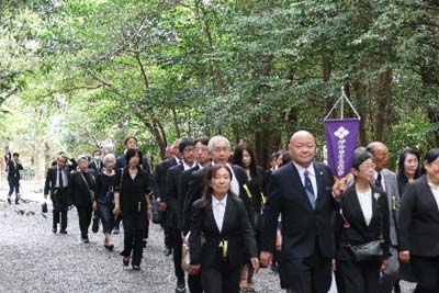 外宮参拝