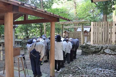 大湊にある水饗社