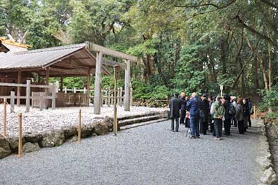 初めに倭姫宮の参拝